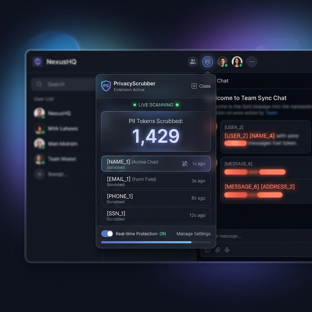 Chrome Extension PII Shield
