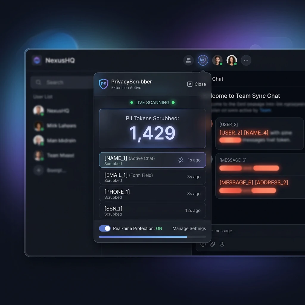 Chrome Extension PII Shield