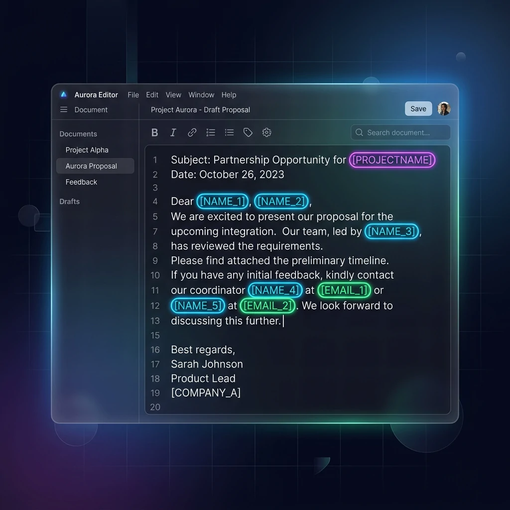 PII Detection Engine