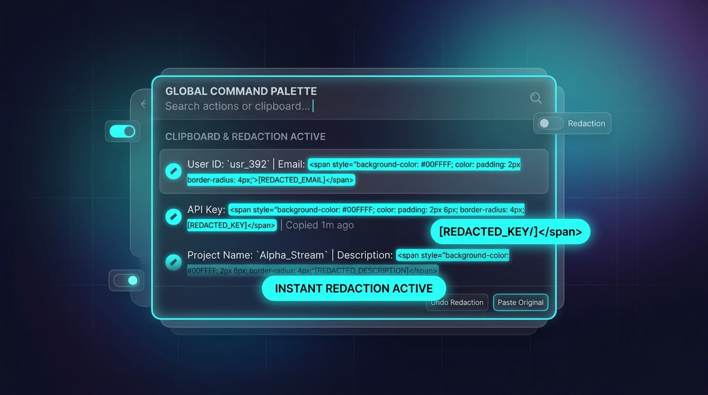 Universal Clipboard Scrub