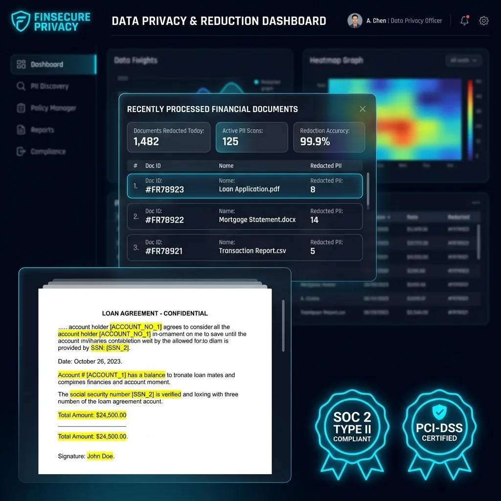 Zero-Trust Data Sanitization for Government Agencies. Dashboard