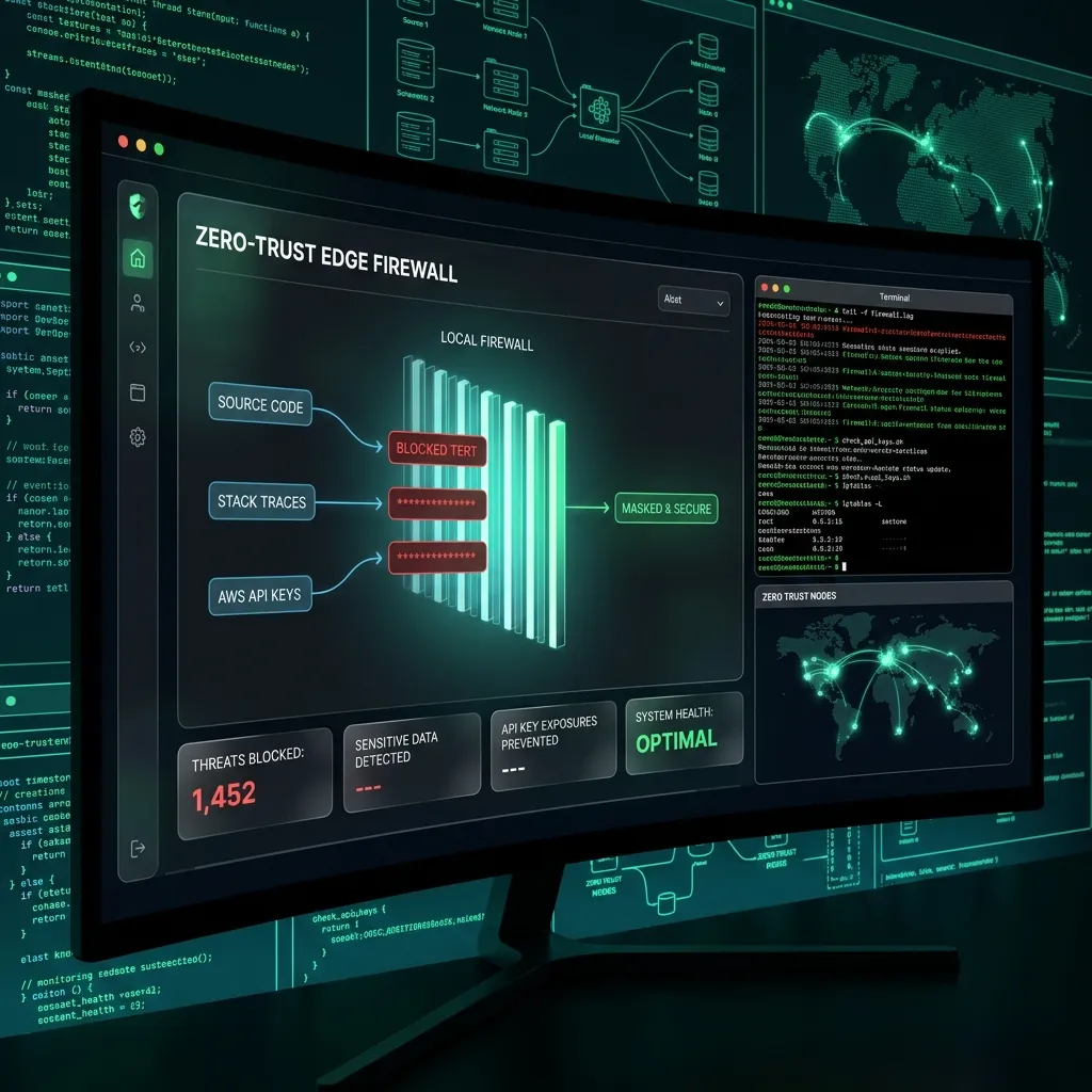 Zero-Trust Code Sanitization for DevOps Dashboard