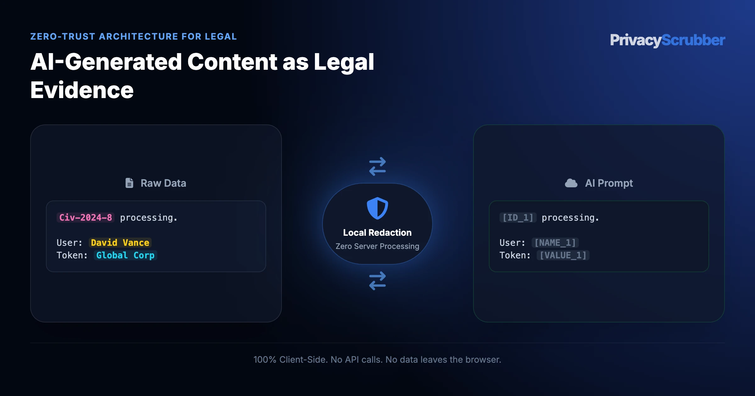 AI-Generated Content as Legal Evidence