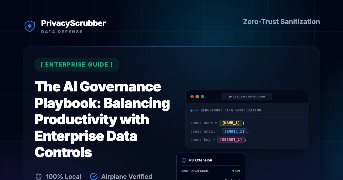The AI Governance Playbook