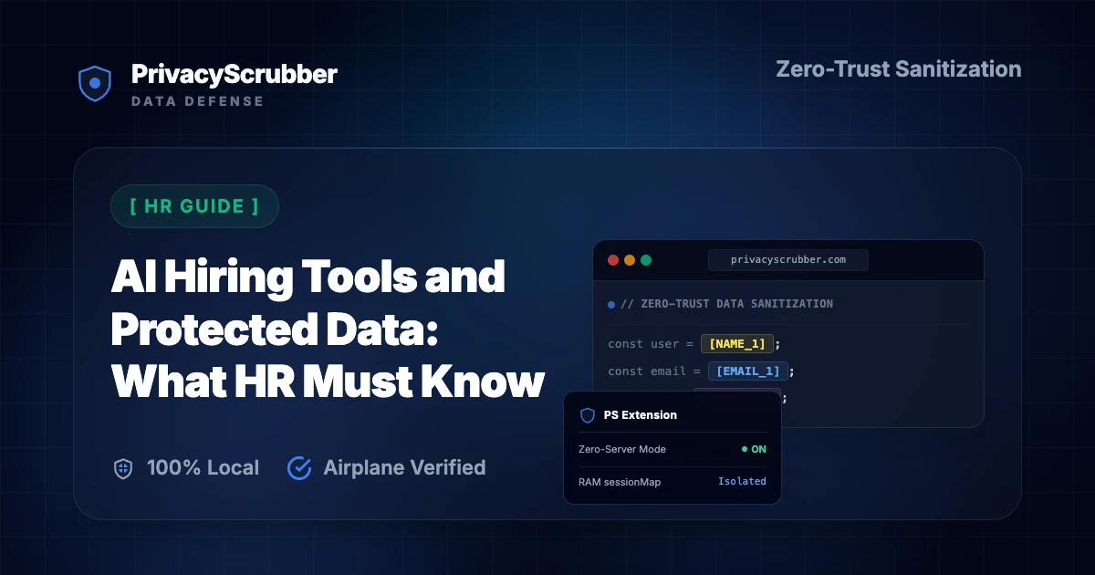 AI Hiring Tools and Protected Data