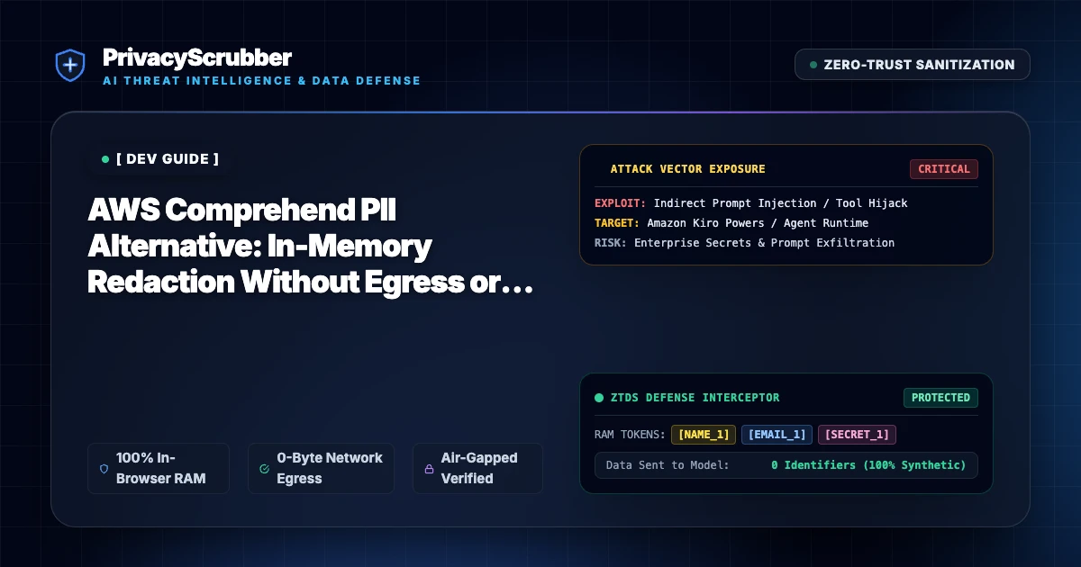 AWS Comprehend PII Alternative