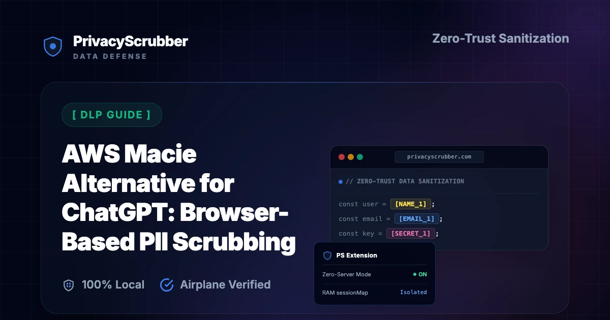 AWS Macie Alternative for ChatGPT