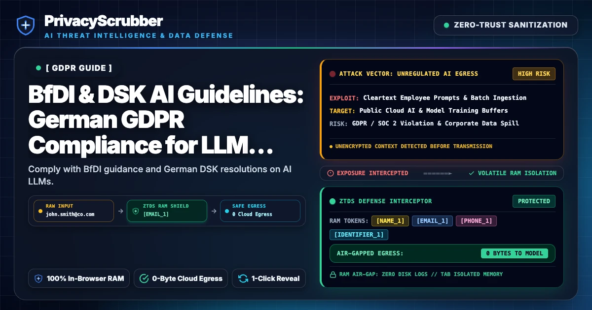 GDPR Articles 32 and 5(1)(c) AI Security