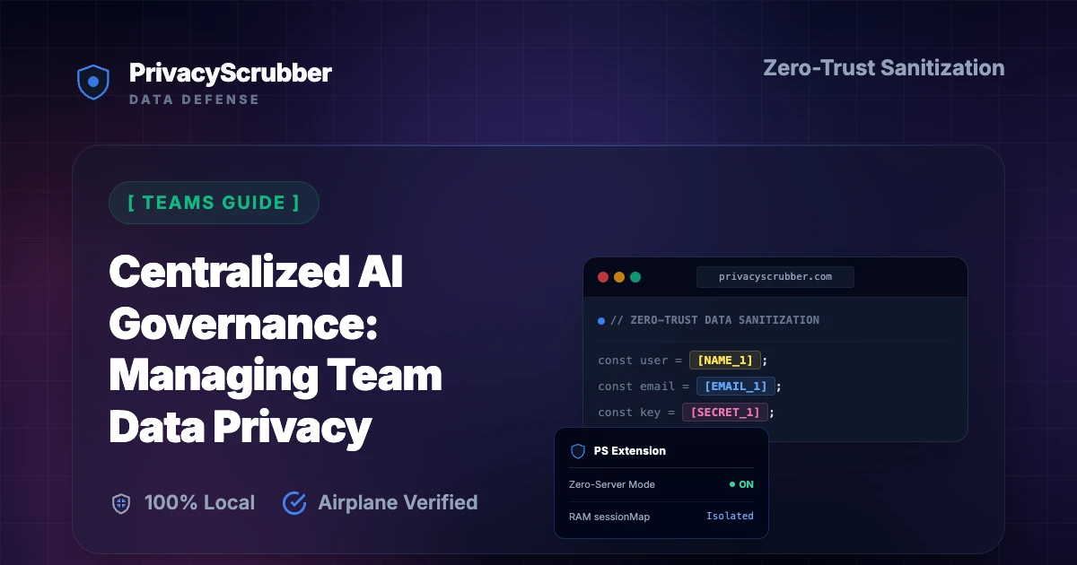 Centralized AI Governance