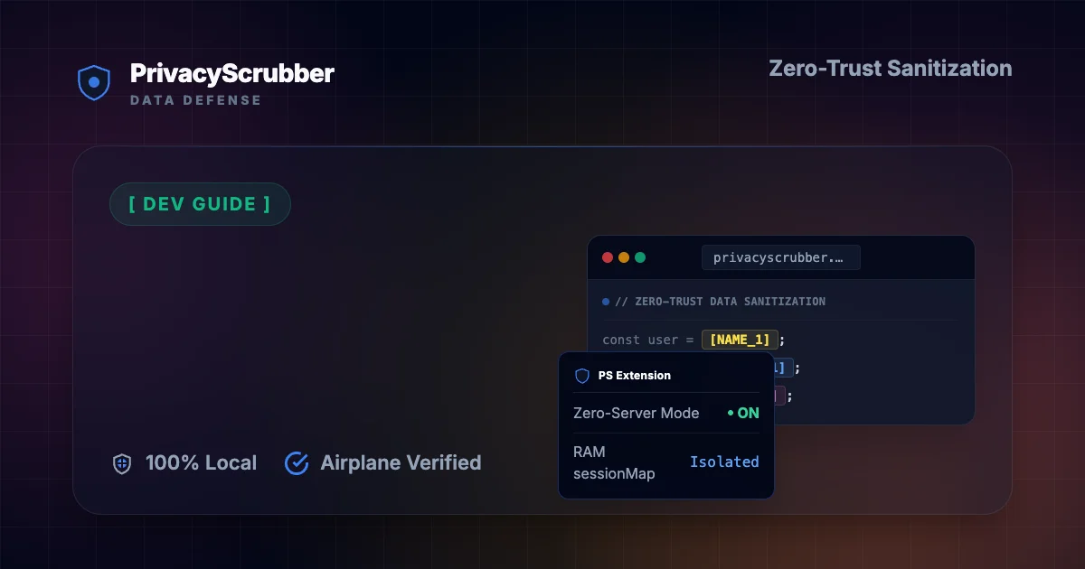 Developer Secrets and PII Protection for Code Analysis