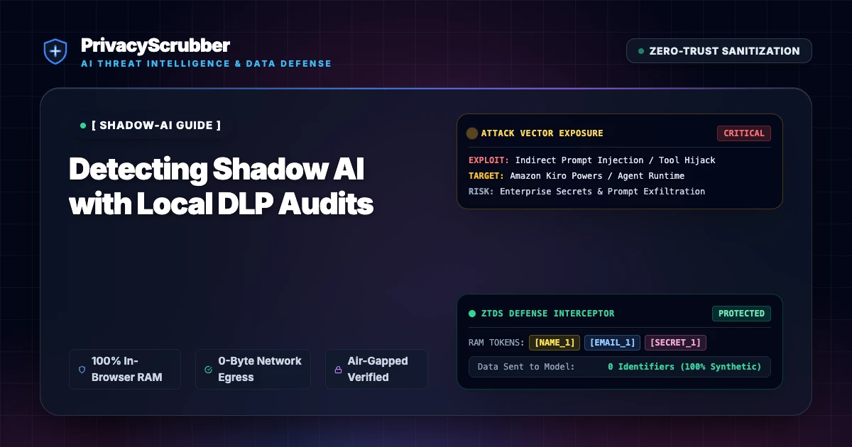 Detecting Shadow AI with Local DLP Audits