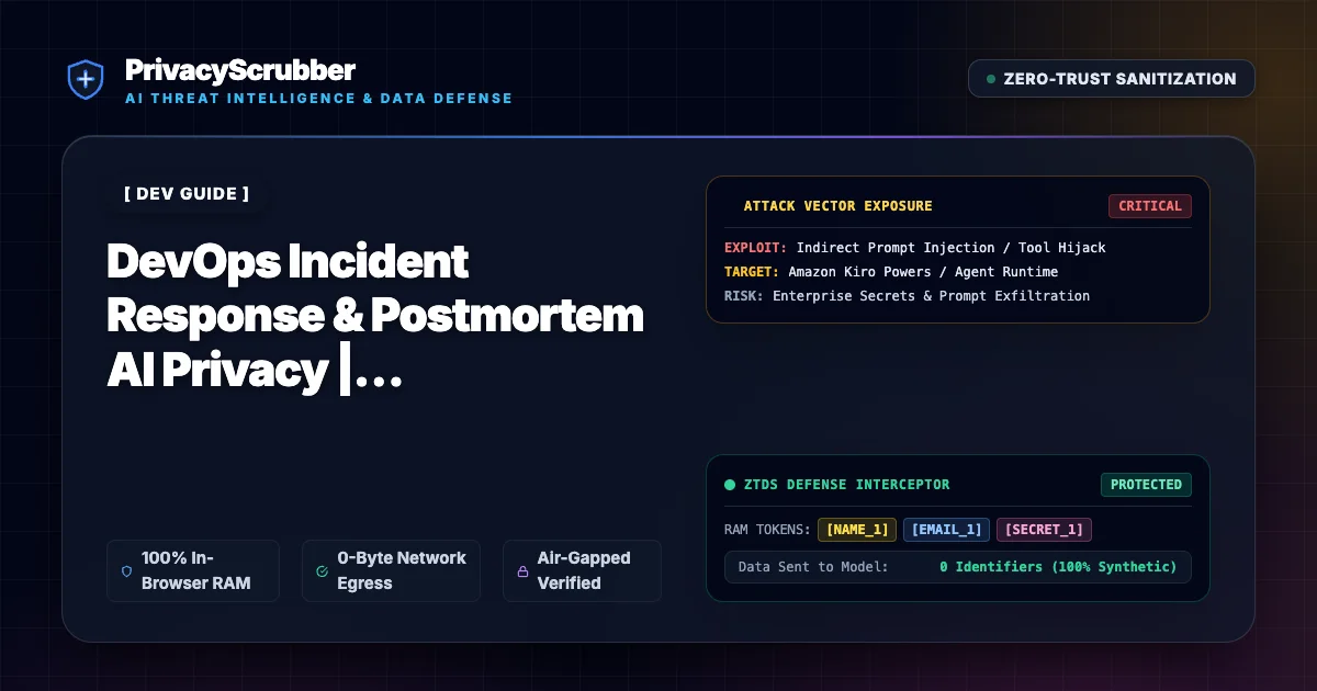 Developer Secrets and PII Protection for Code Analysis