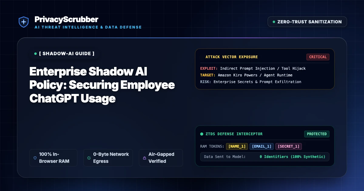 Enterprise Shadow AI Policy