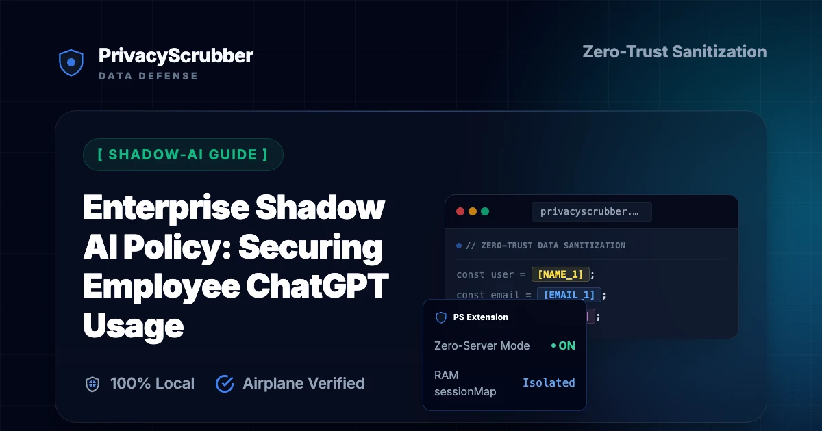 Enterprise Shadow AI Policy