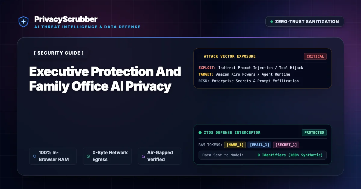 Executive Protection & Family Office Privacy