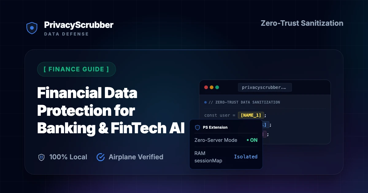 Financial Data Protection for Banking & FinTech AI