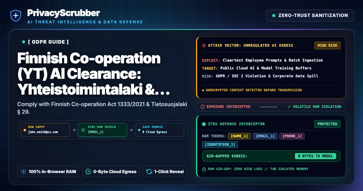 Finnish Co-operation (YT) AI Clearance