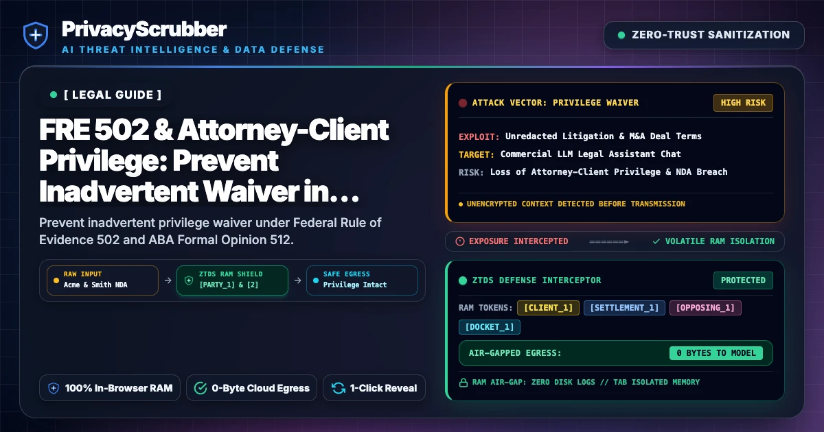PII Protection for Law Firms and Attorneys