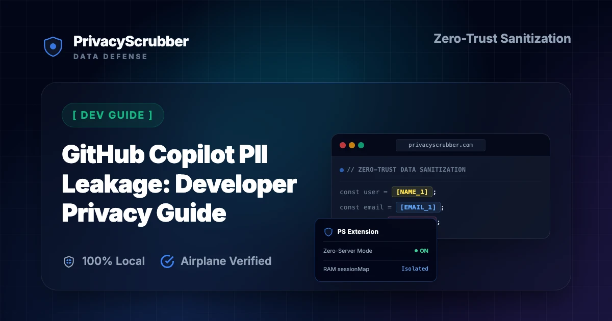 GitHub Copilot PII Leakage
