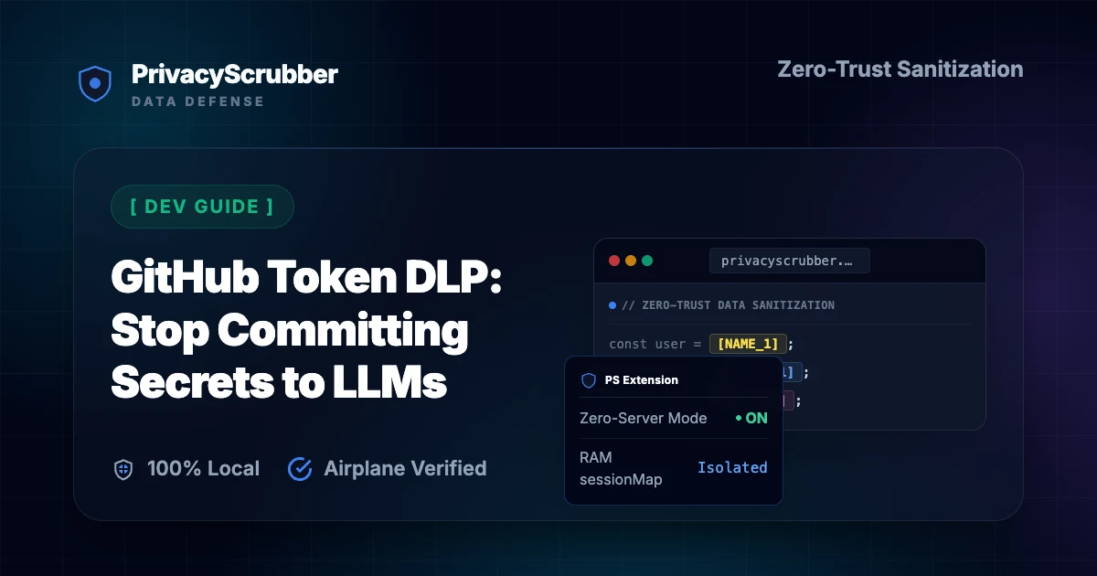 GitHub Token DLP