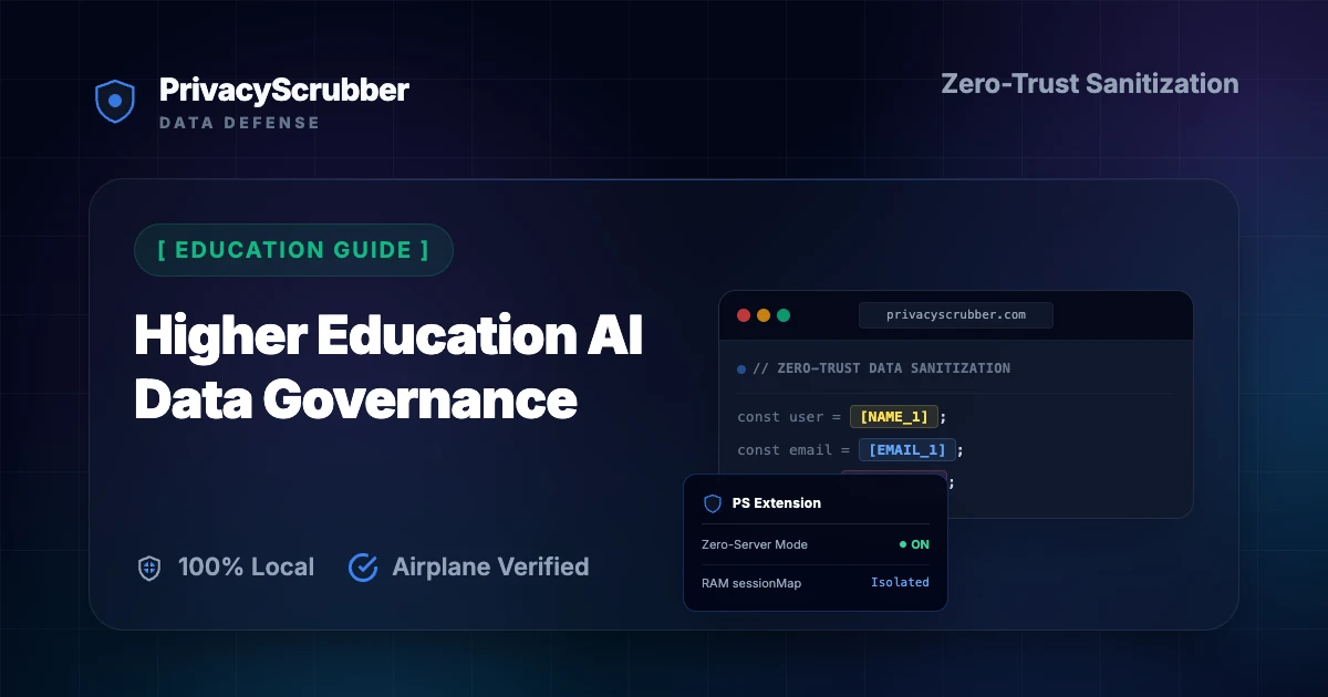 Higher Education AI Data Governance