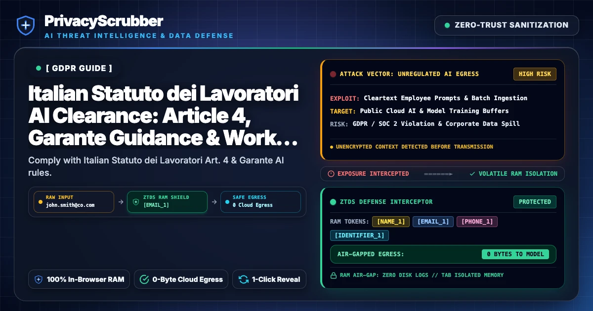 GDPR Articles 32 and 5(1)(c) AI Security