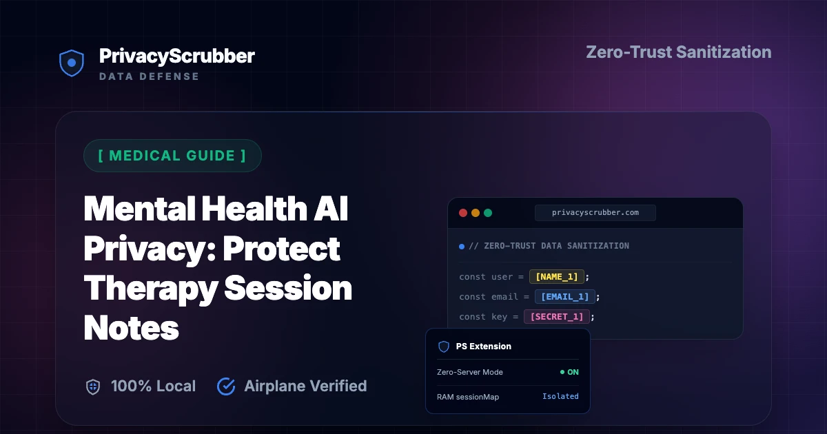 Mental Health AI Privacy