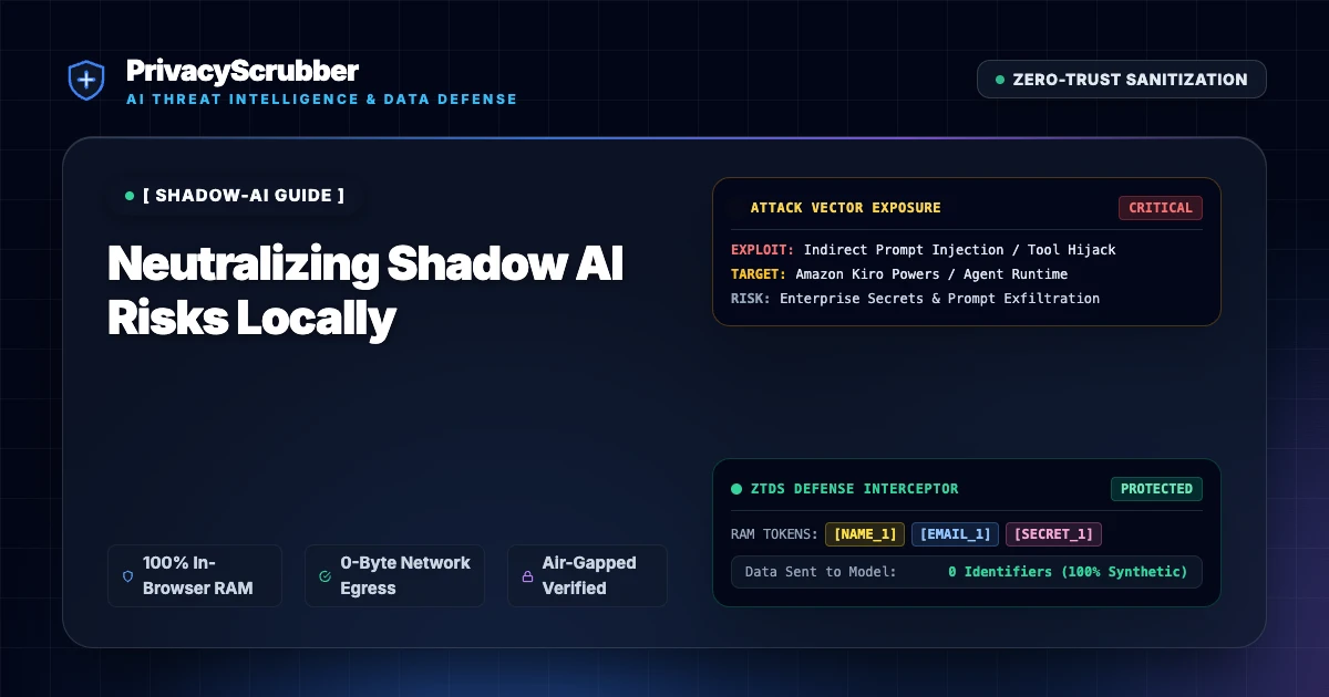 Neutralizing Shadow AI Risks Locally