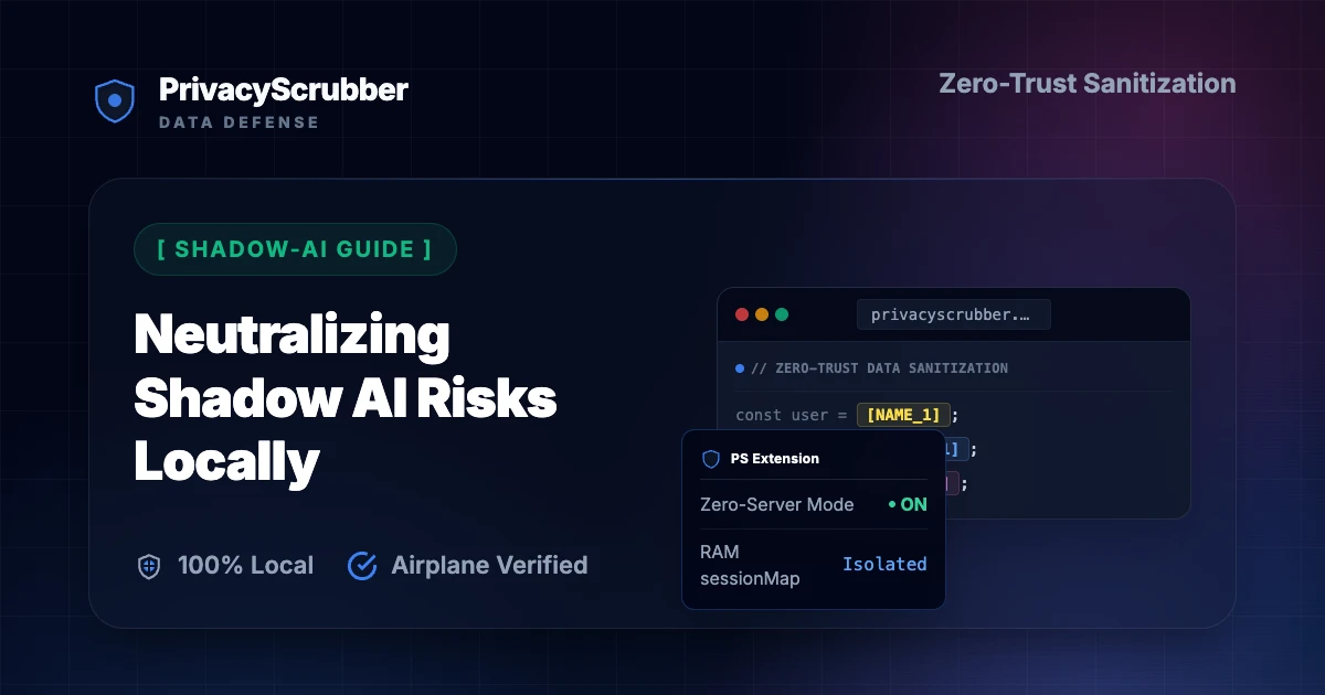Neutralizing Shadow AI Risks Locally