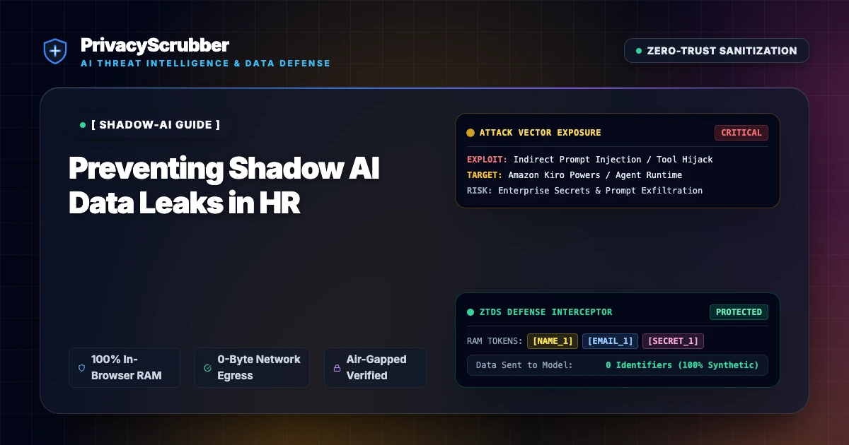 Preventing Shadow AI Data Leaks in HR