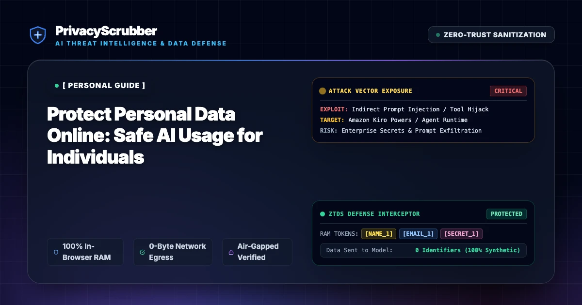 Personal PII Protection for ChatGPT Users