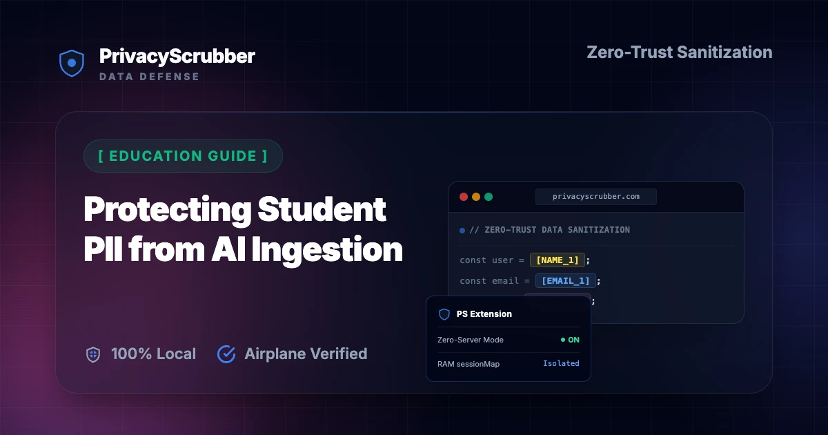 Protecting Student PII from AI Ingestion