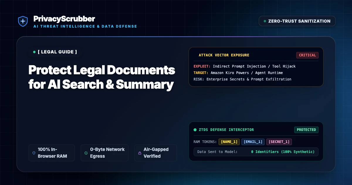 PII Protection for Law Firms and Attorneys