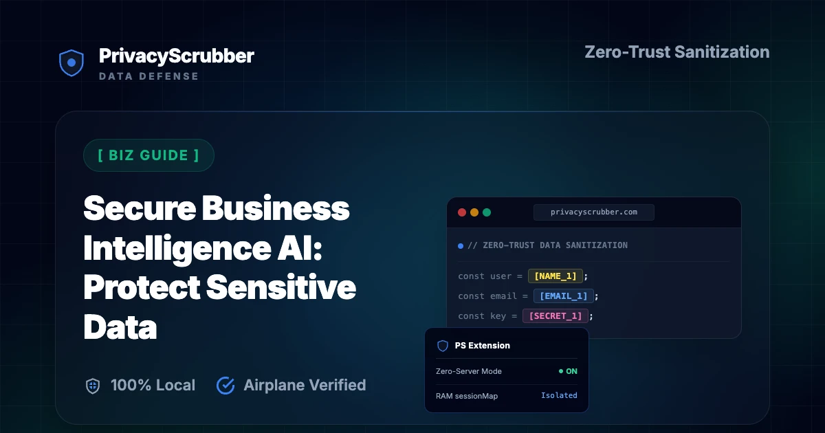 Secure Business Intelligence AI