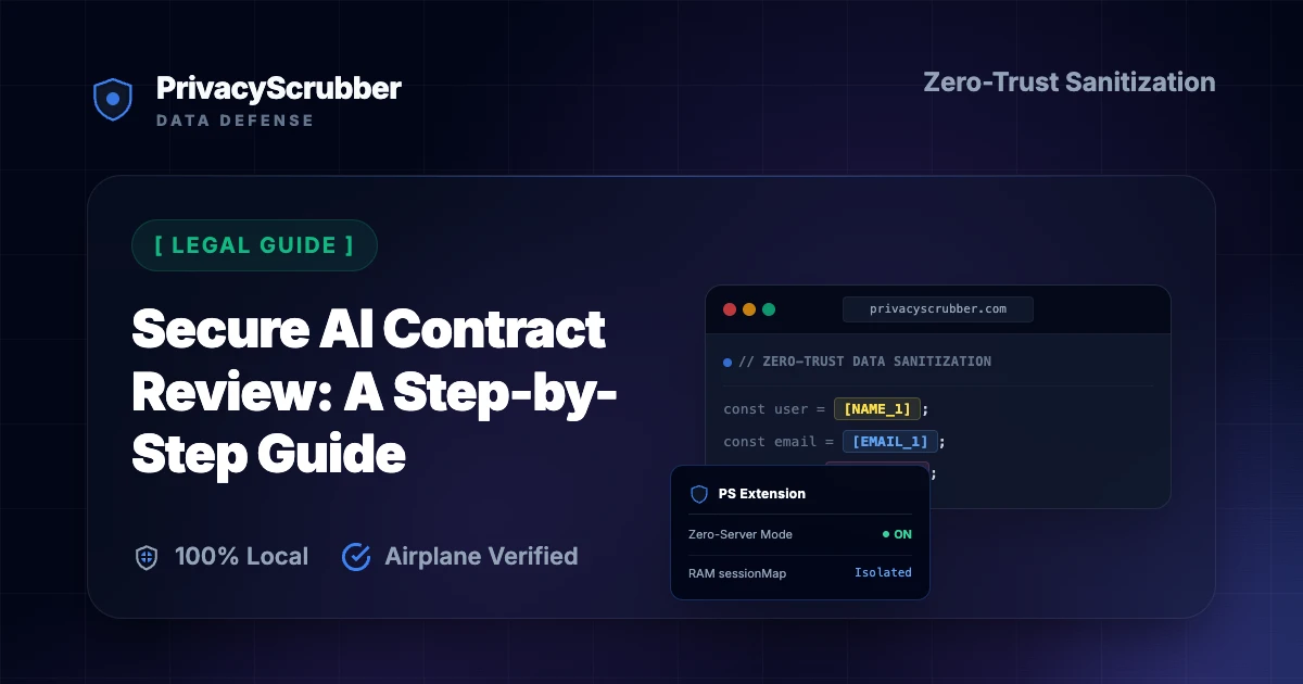 Secure AI Contract Review