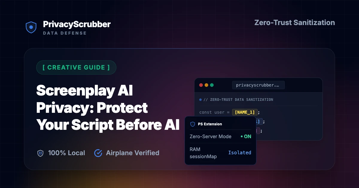 Screenplay AI Privacy