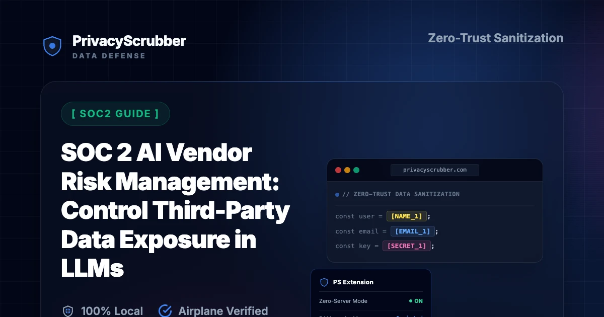 SOC 2 AI Vendor Risk Management