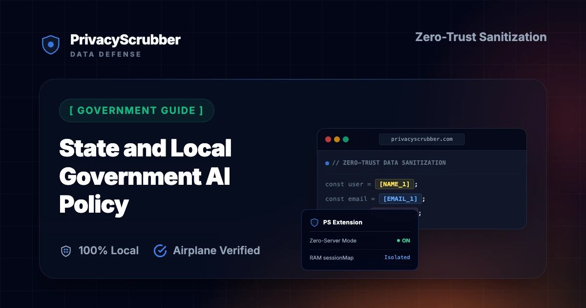 State and Local Government AI Policy
