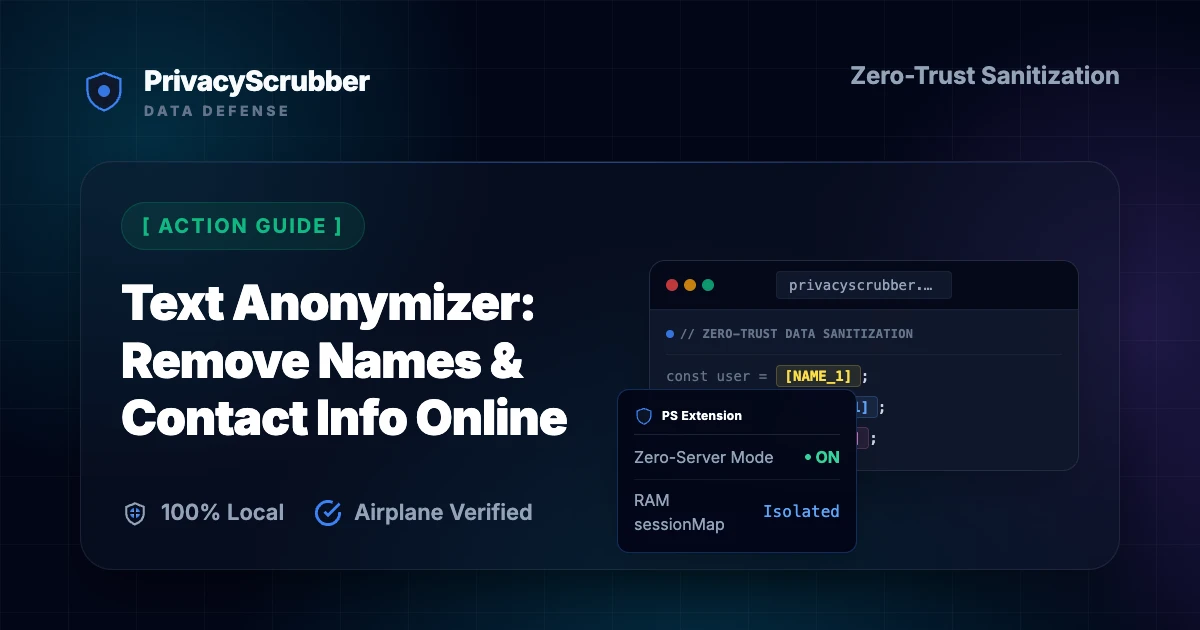 Text Anonymizer