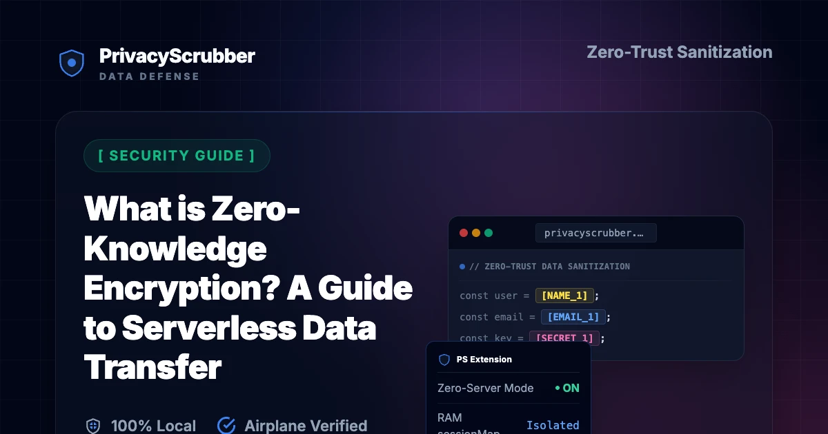 What is Zero-Knowledge Encryption? A Guide to Serverless Data Transfer