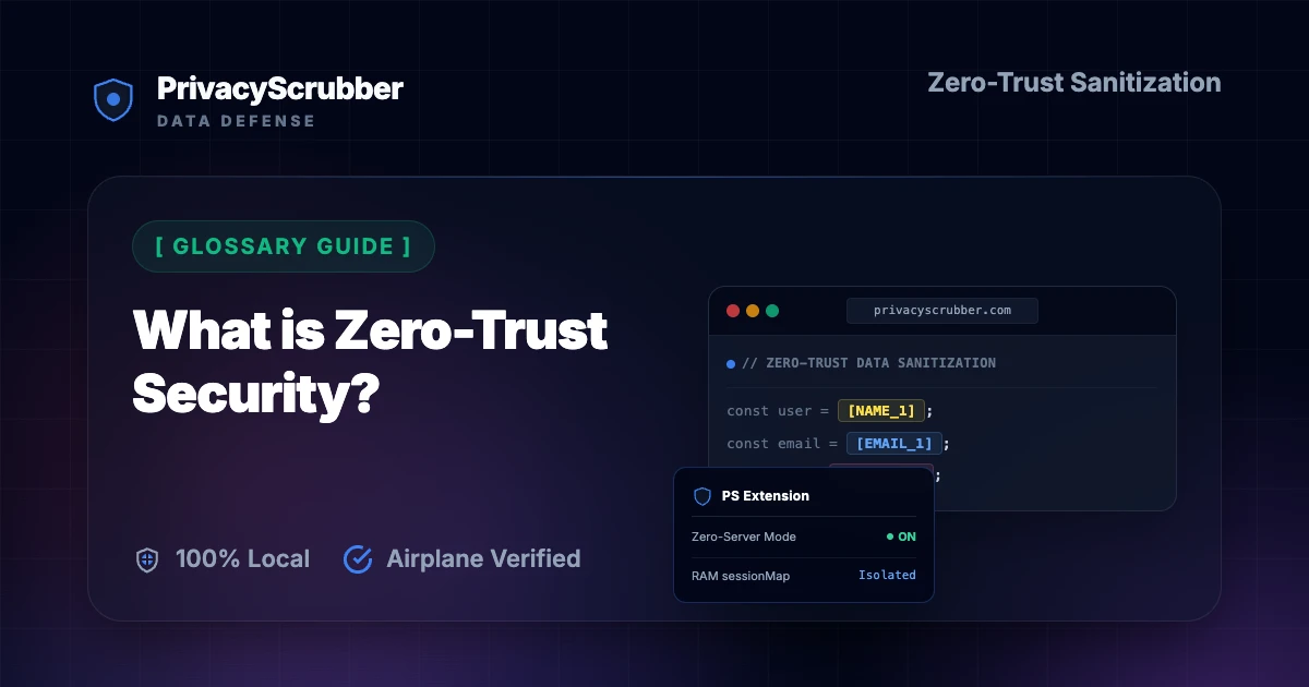 Glossary of AI Privacy and Data Sanitization Terminology
