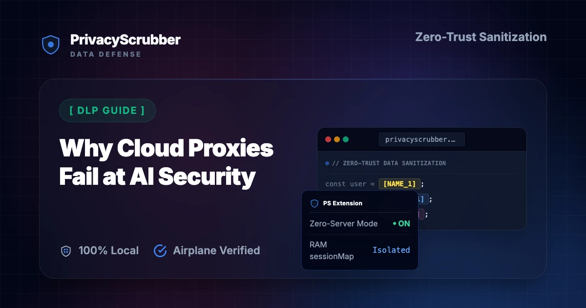 Why Cloud Proxies Fail at AI Security