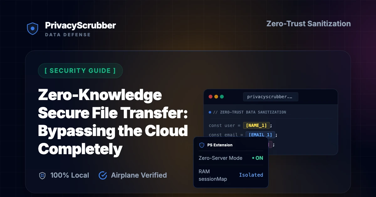 Zero-Knowledge Secure File Transfer