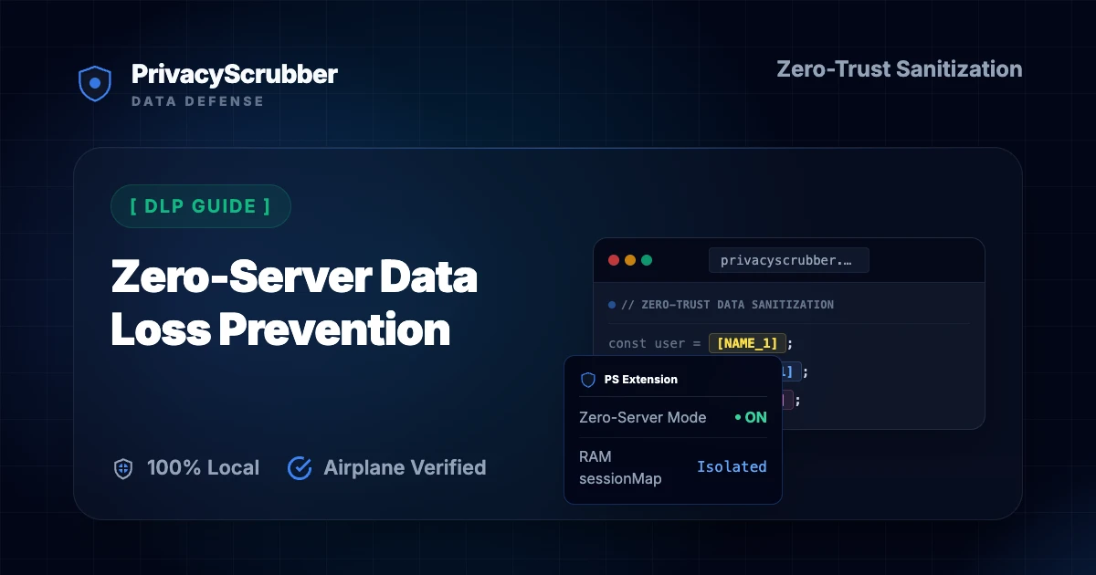 Zero-Server Data Loss Prevention