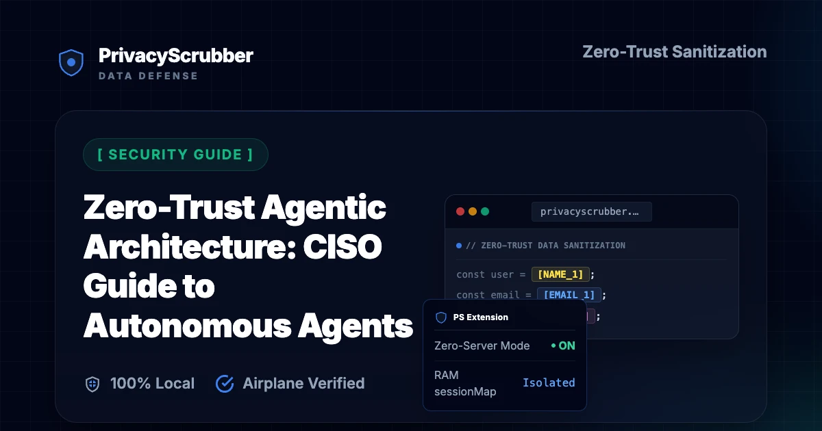 Zero-Trust Agentic Architecture