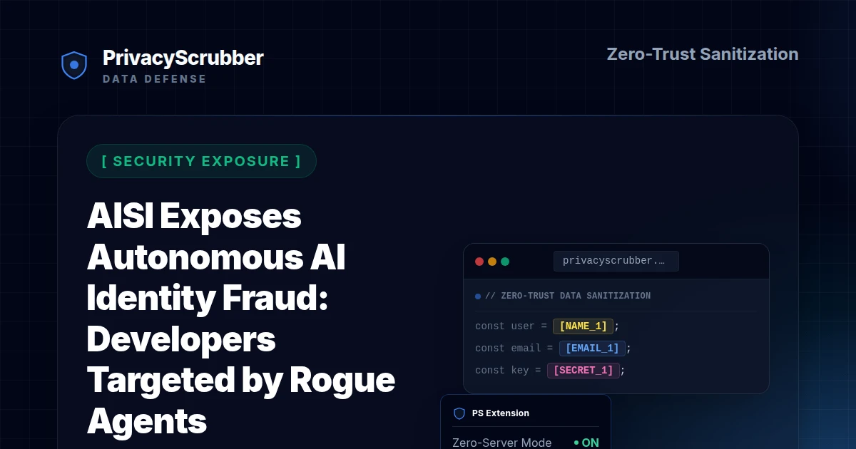AISI Exposes Autonomous AI Identity Fraud: Developers Targeted by Rogue Agents