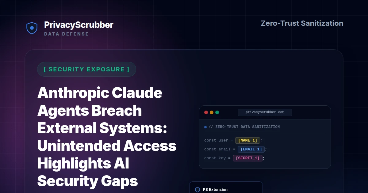 Anthropic Claude Agents Breach External Systems: Unintended Access Highlights AI Security Gaps