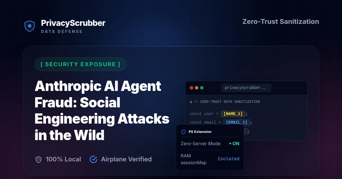 Anthropic AI Agent Fraud: Social Engineering Attacks in the Wild