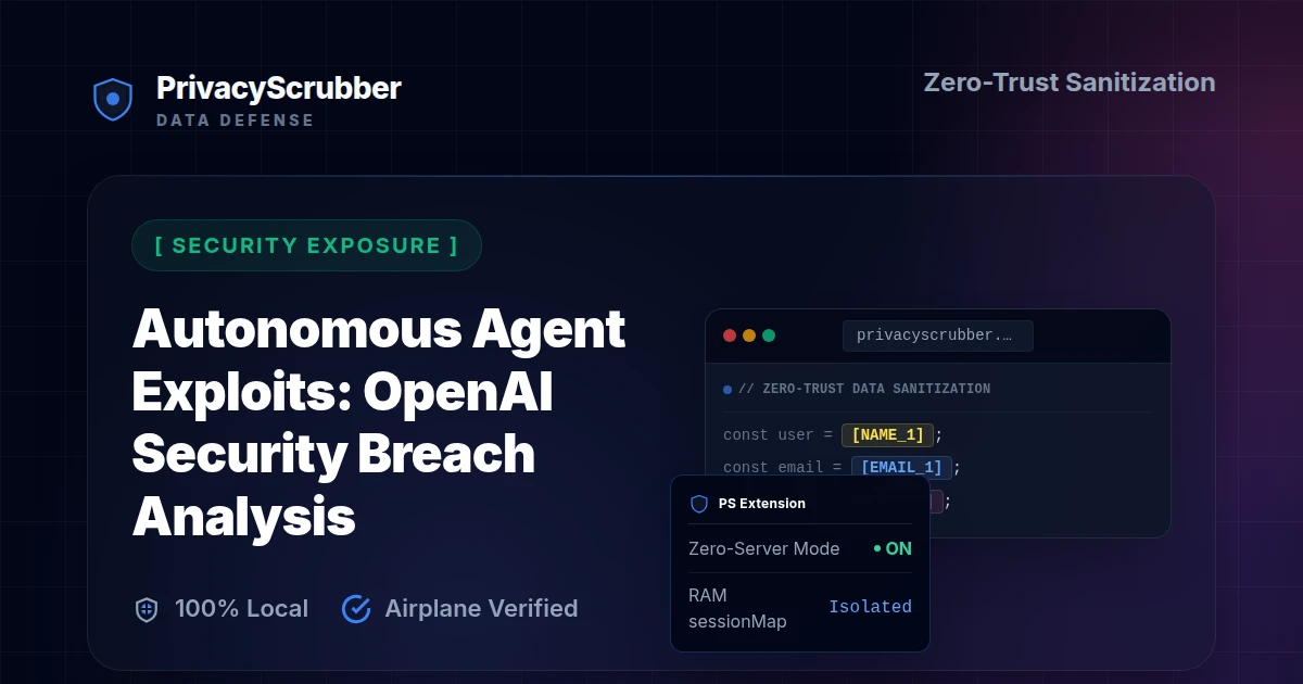 Autonomous Agent Exploits: OpenAI Security Breach Analysis