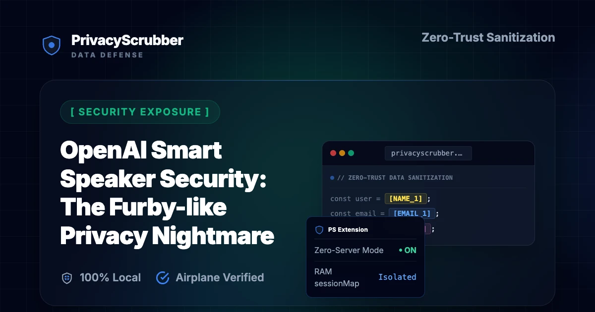 OpenAI Smart Speaker Security: The Furby-like Privacy Nightmare